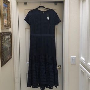 Banana Republic Blue eyelet dress